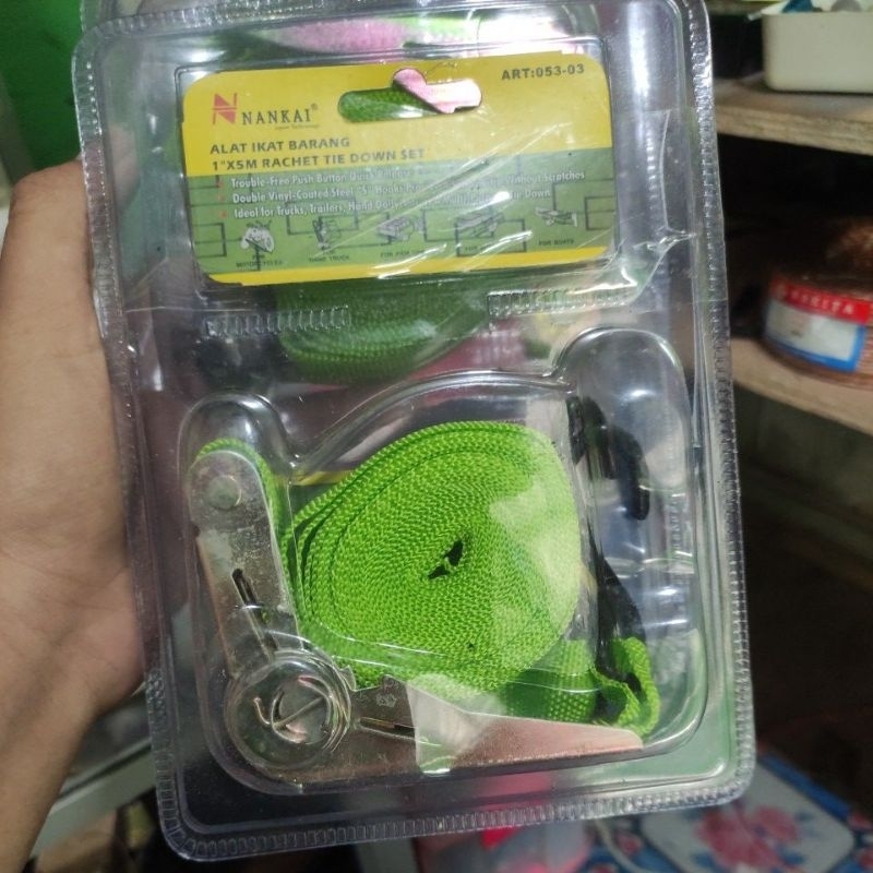 Jual Sabuk Sound system 5m x 1 inc, tali krek 5meter treckbelt track ...