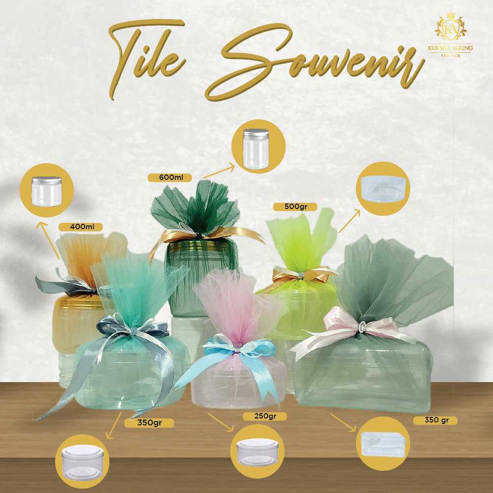 Jual Kantong Tile Souvenir Gelas Jar Toples 600ml Tile Ukuran 50cm x ...
