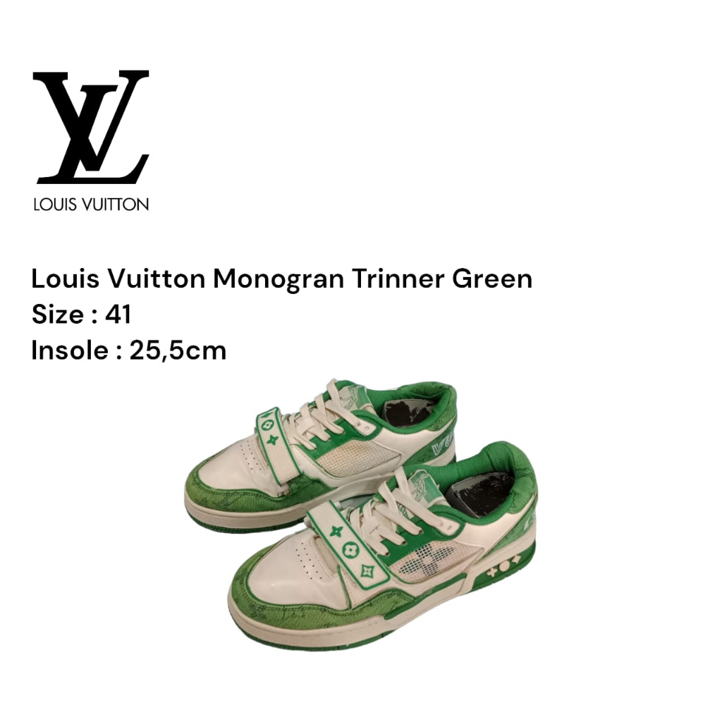 Louis Vuitton sneakers sepatu LV original seri terbaru new size