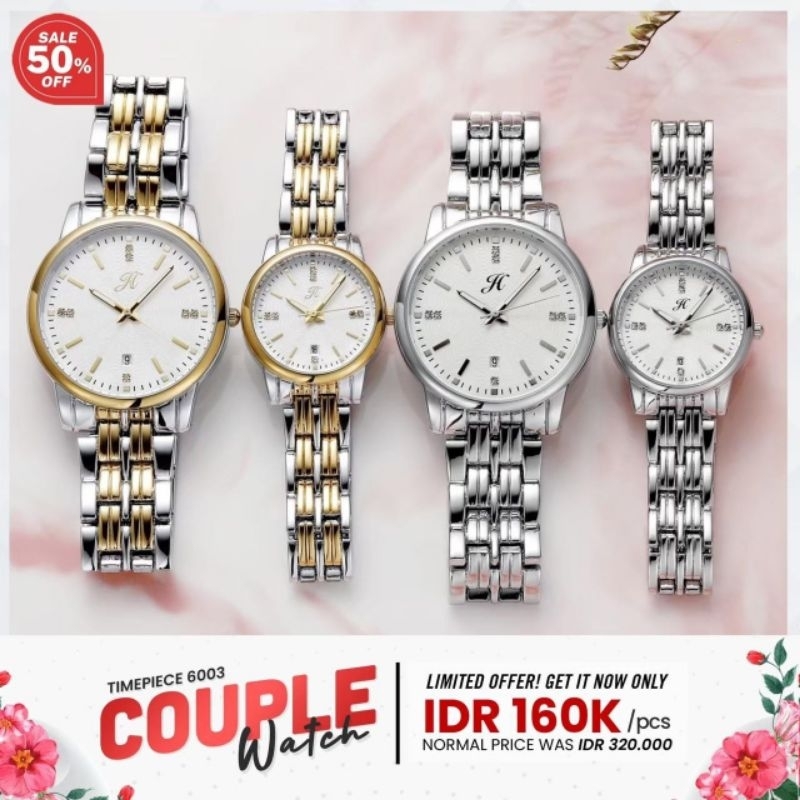 Jual JAM TANGAN PRIA WANITA JT 6003 JIMS HONEY Shopee Indonesia