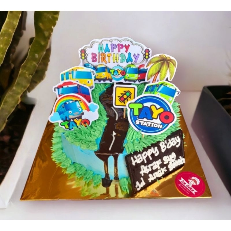 Jual kue ulang tahun tayo uk 20cm & uk 16cm | Shopee Indonesia
