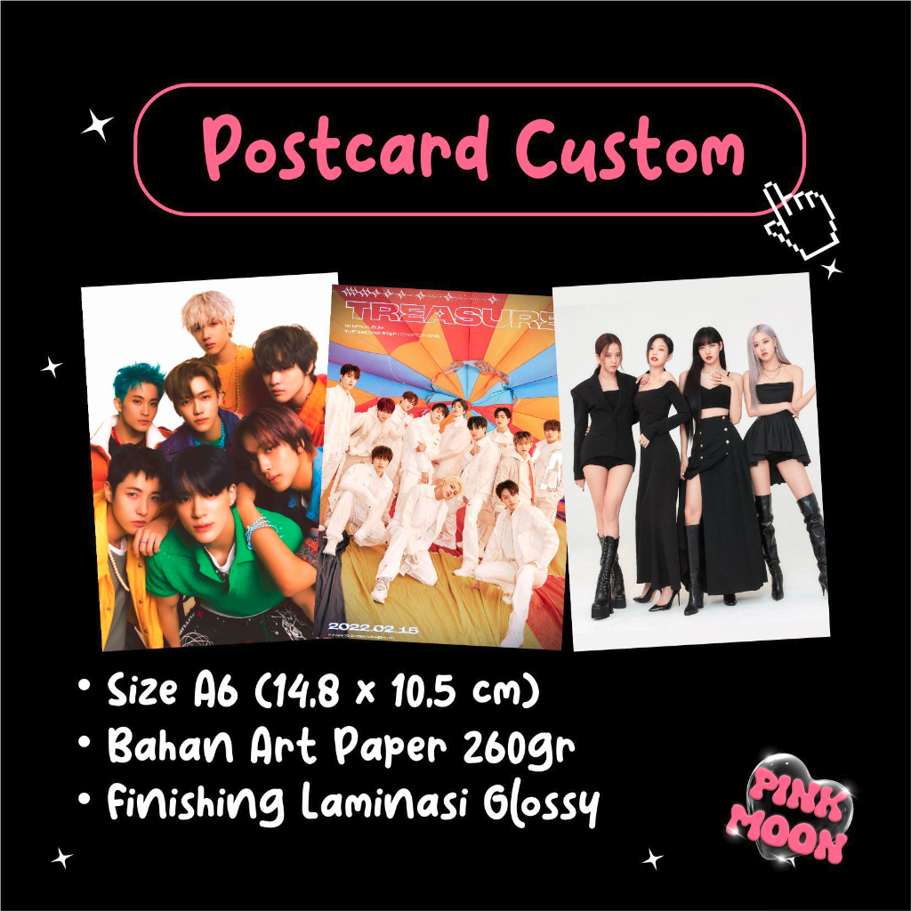 Jual Cetak Postcard Laminasi Custom Murah Cetak Foto Freebies Shopee Indonesia 5225