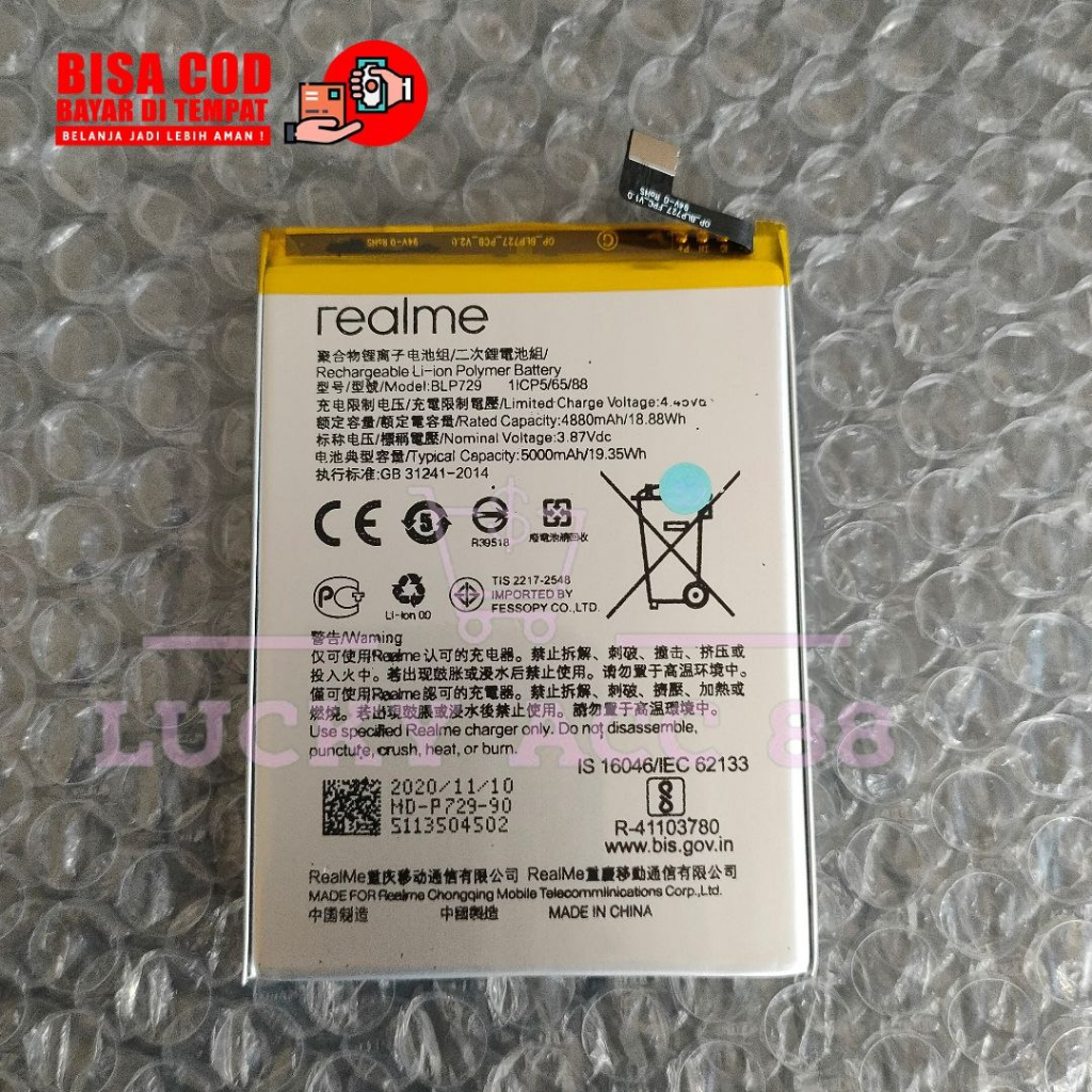Jual Realme Baterai 5I Terlengkap & Harga Terbaru Juli 2026 | Shopee ...