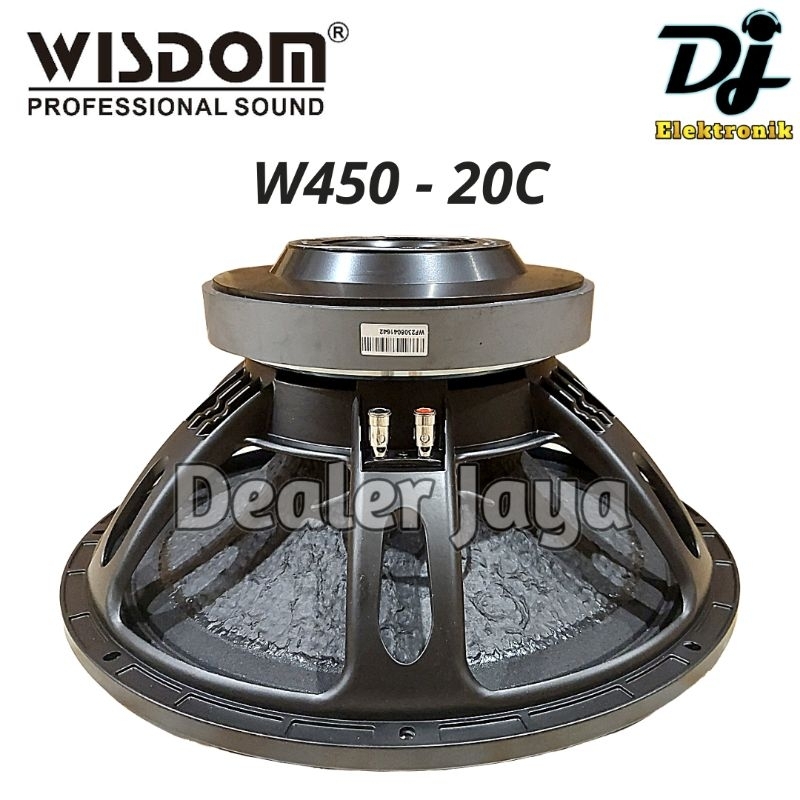 Jual Speaker Komponen Wisdom W C W C W Inch Shopee Indonesia