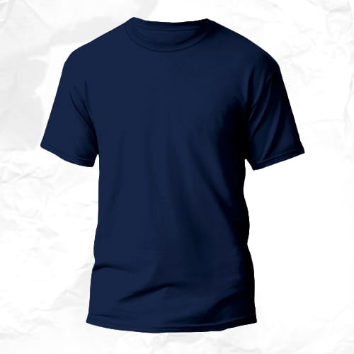 Gambar Kaos Polos Biru Navy