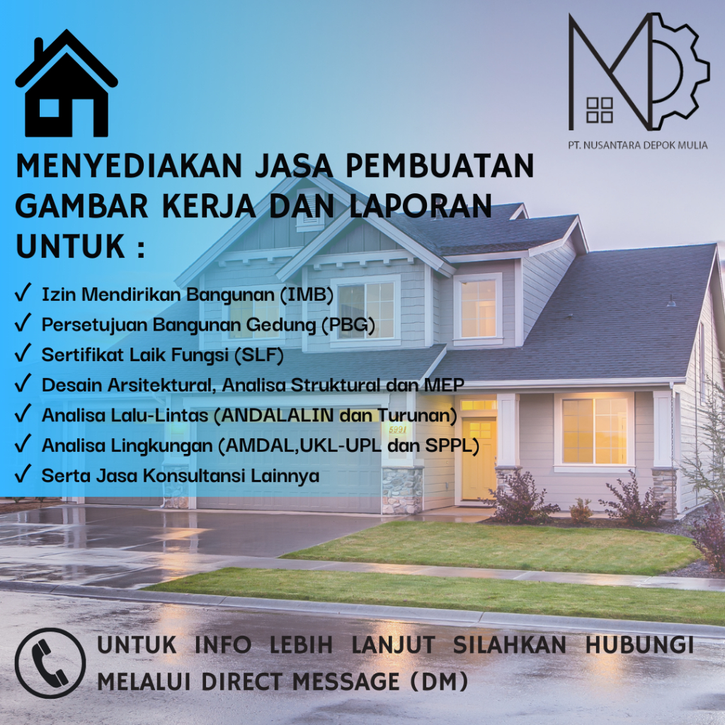 Jual Gambar Kerja DED Arsitektur, Struktur Dan MEP Untuk Pengurusan IMB ...