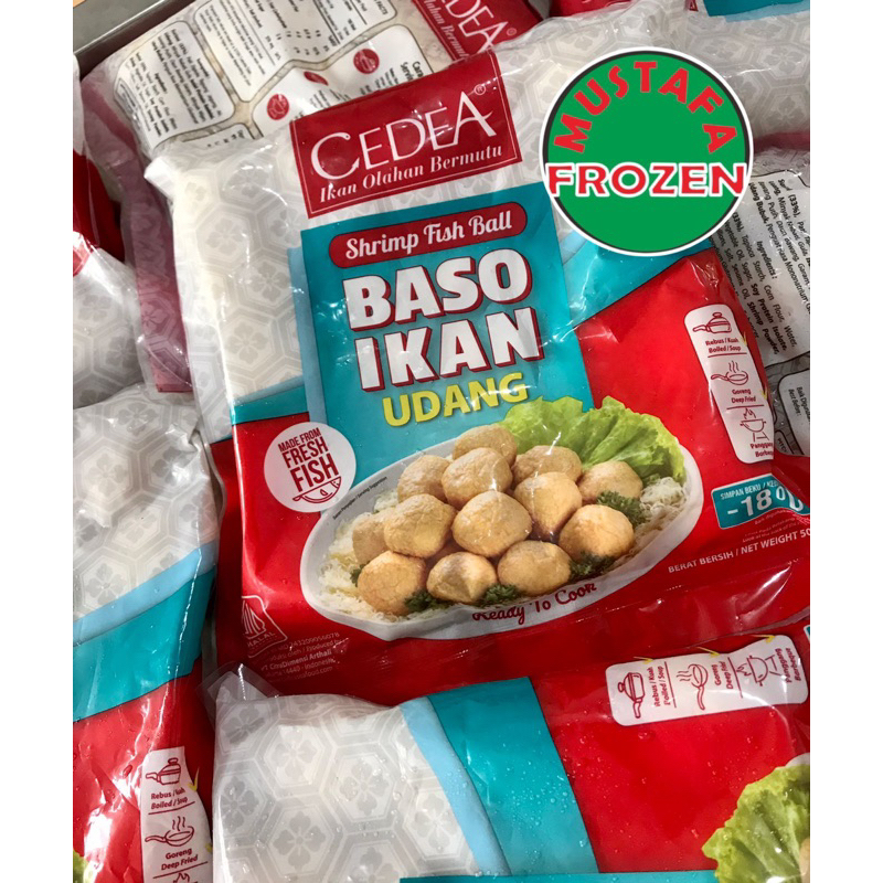 Jual Cedea Baso Ikan Dan Udang 500gr Shopee Indonesia