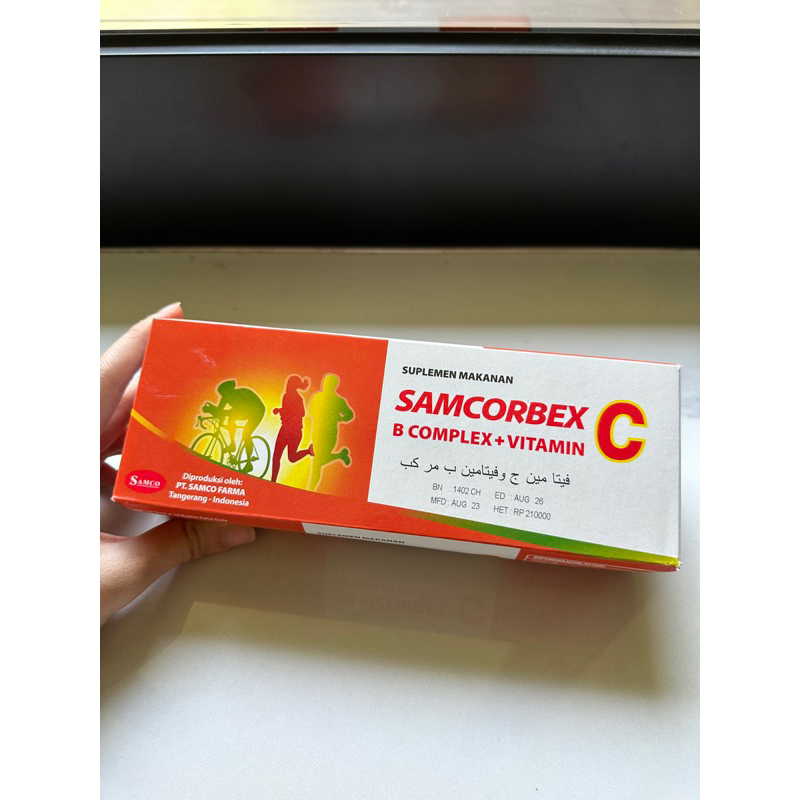 Jual Samcorbex vitamin C + B complex | Shopee Indonesia