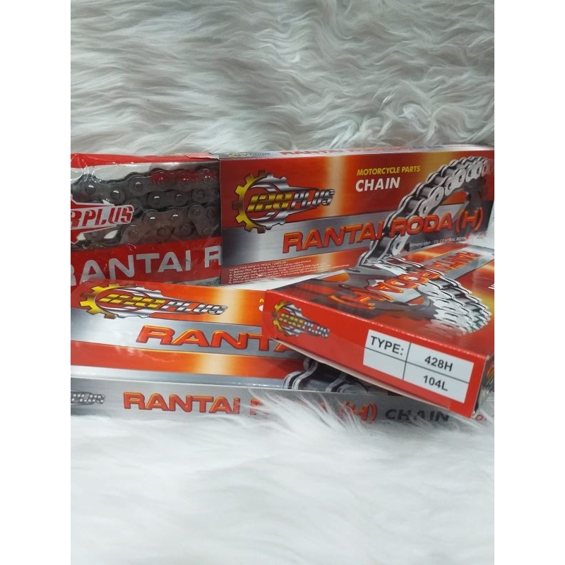Jual RANTAI RODA 123PLUS UKURAN 428H(TEBAL) | Shopee Indonesia