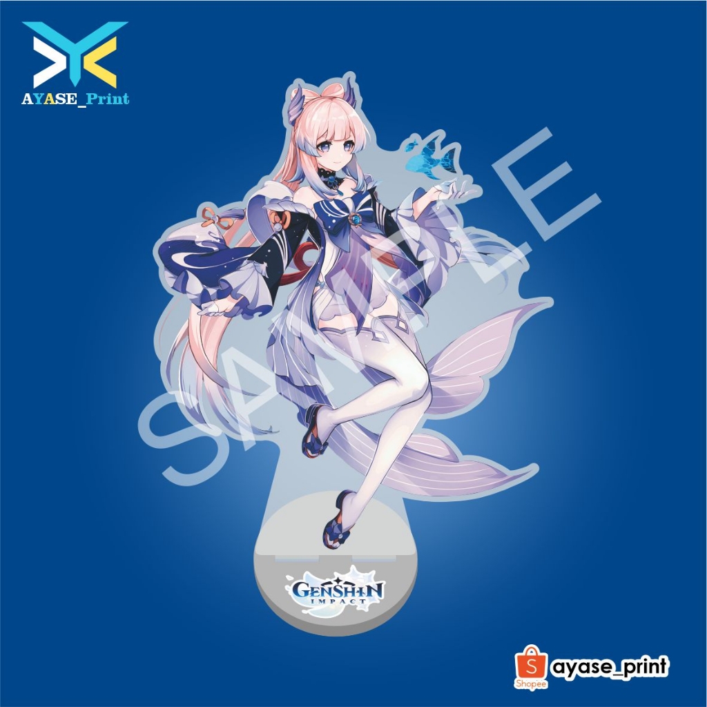 Jual GENSHIN IMPACT INAZUMA Akrilik Standee Aether Ayaka Ayato Childe ...
