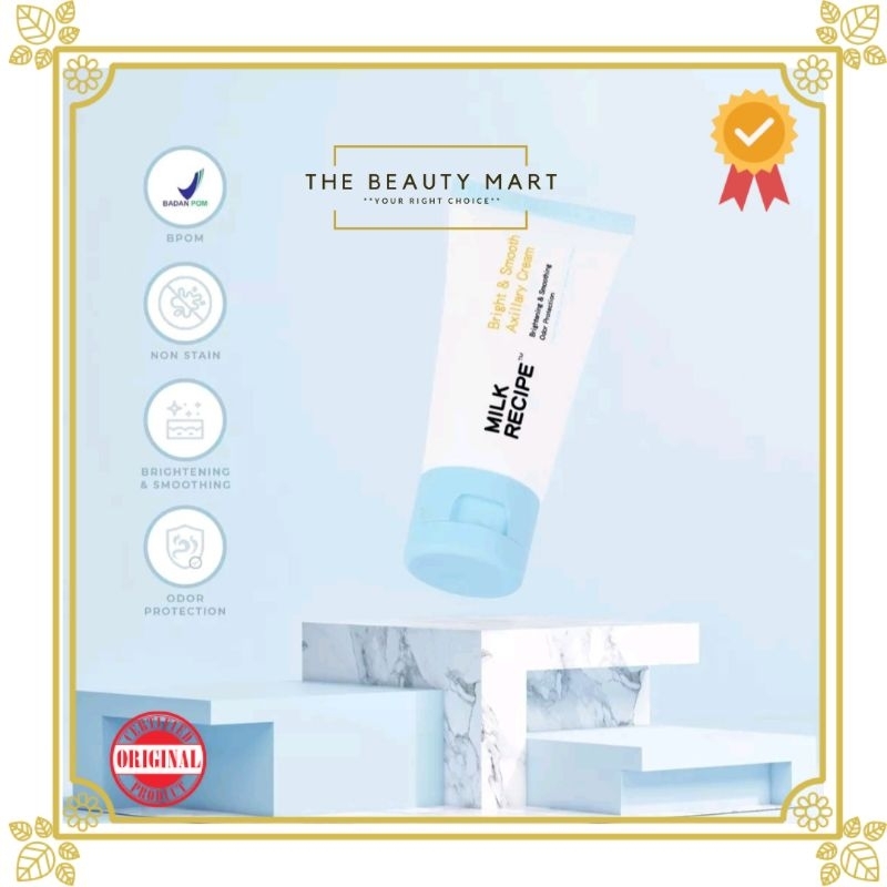 Jual Milk Recipe Bright & Smooth Axillary Cream Brightening Cream 30G