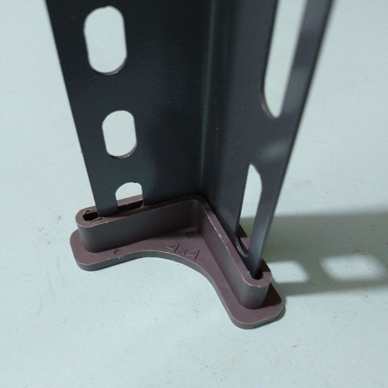 Jual Kaki rak siku lubang PVC. bukan karet. sangat kuat. alas kaki rak ...