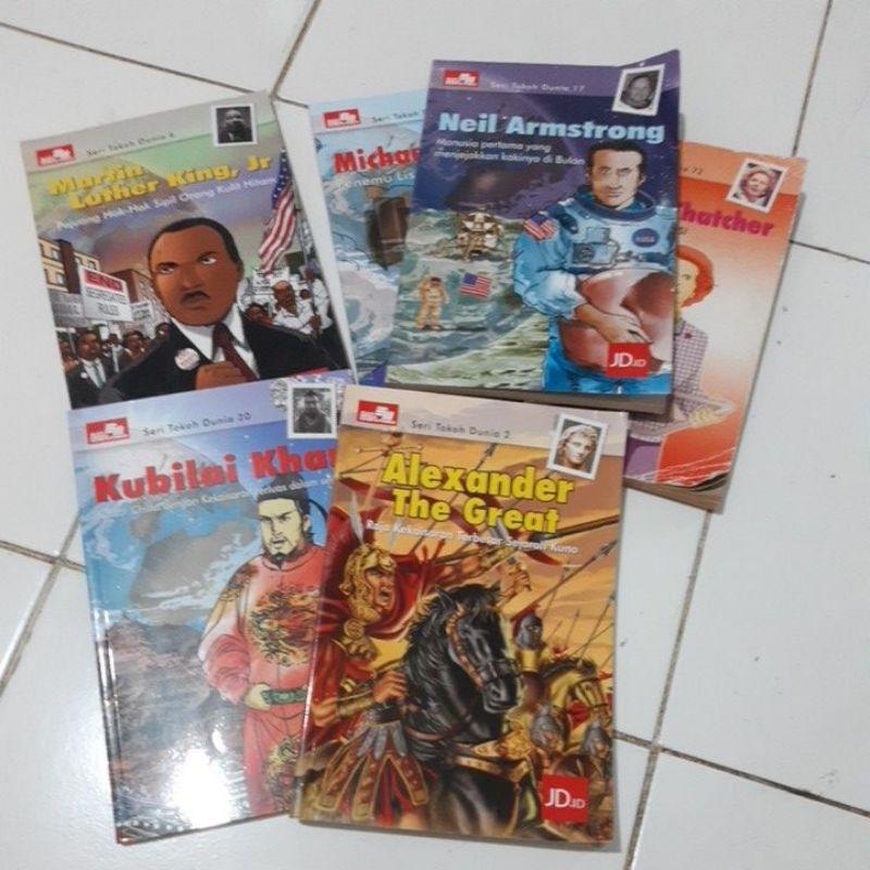 Jual komik series tokoh dunia | Shopee Indonesia