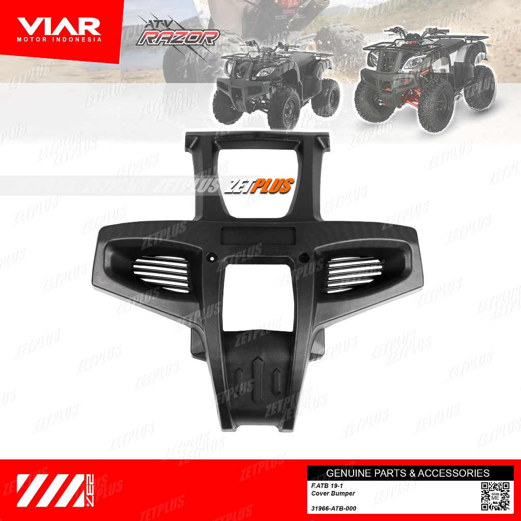 Jual Cover Bumper Atv Razor Bemper Guard Pelindung Depan Body Viar