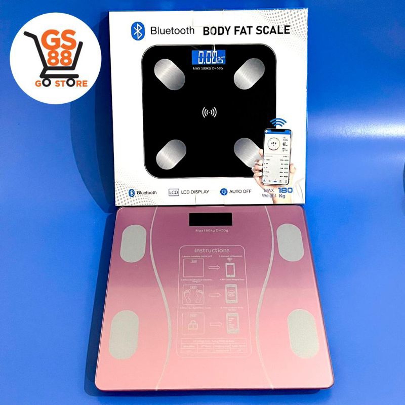 Jual Timbangan Badan Digital Body Fat Monitor With App Smart Weight Scale Timbangan Badan 3684