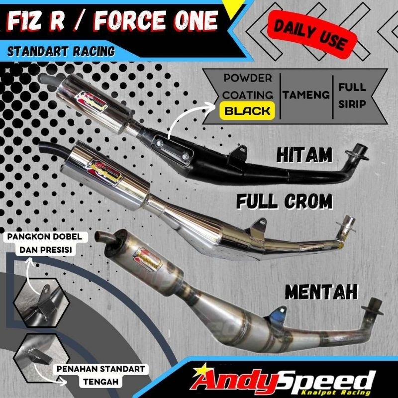 Jual Knalpot Fiz Fizr Force F Z F Zr Sigma Alfa Model Standar Racing