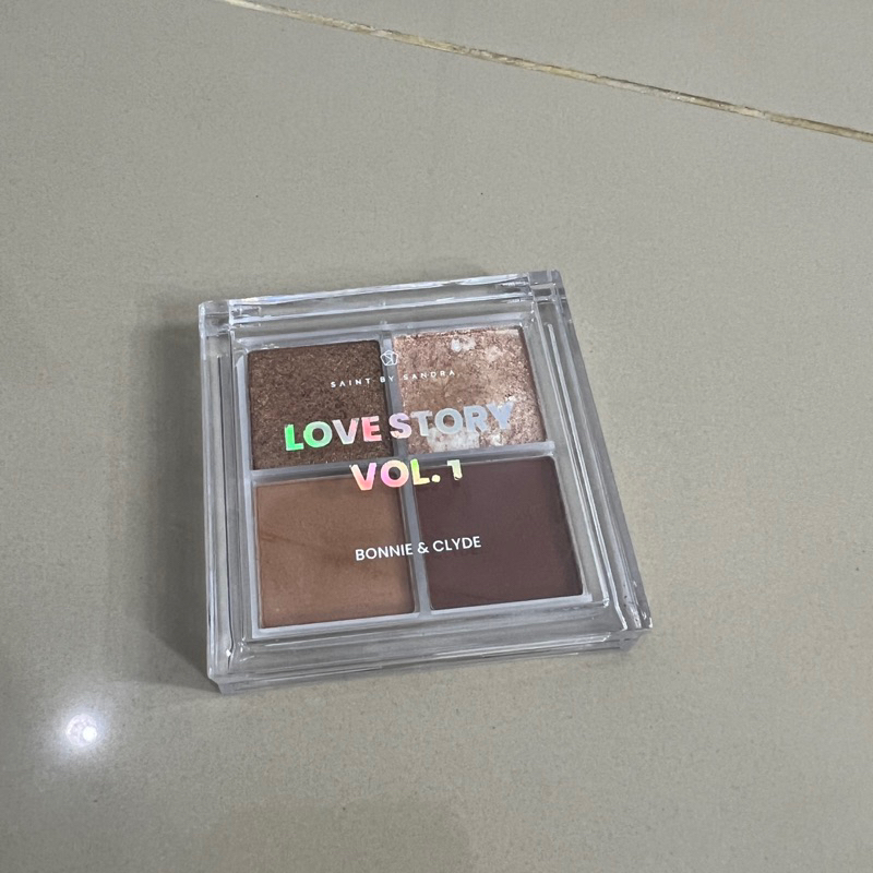 Jual KKV Saint by Sandra Quadra Eyeshadow Powder Palette Vol. 1