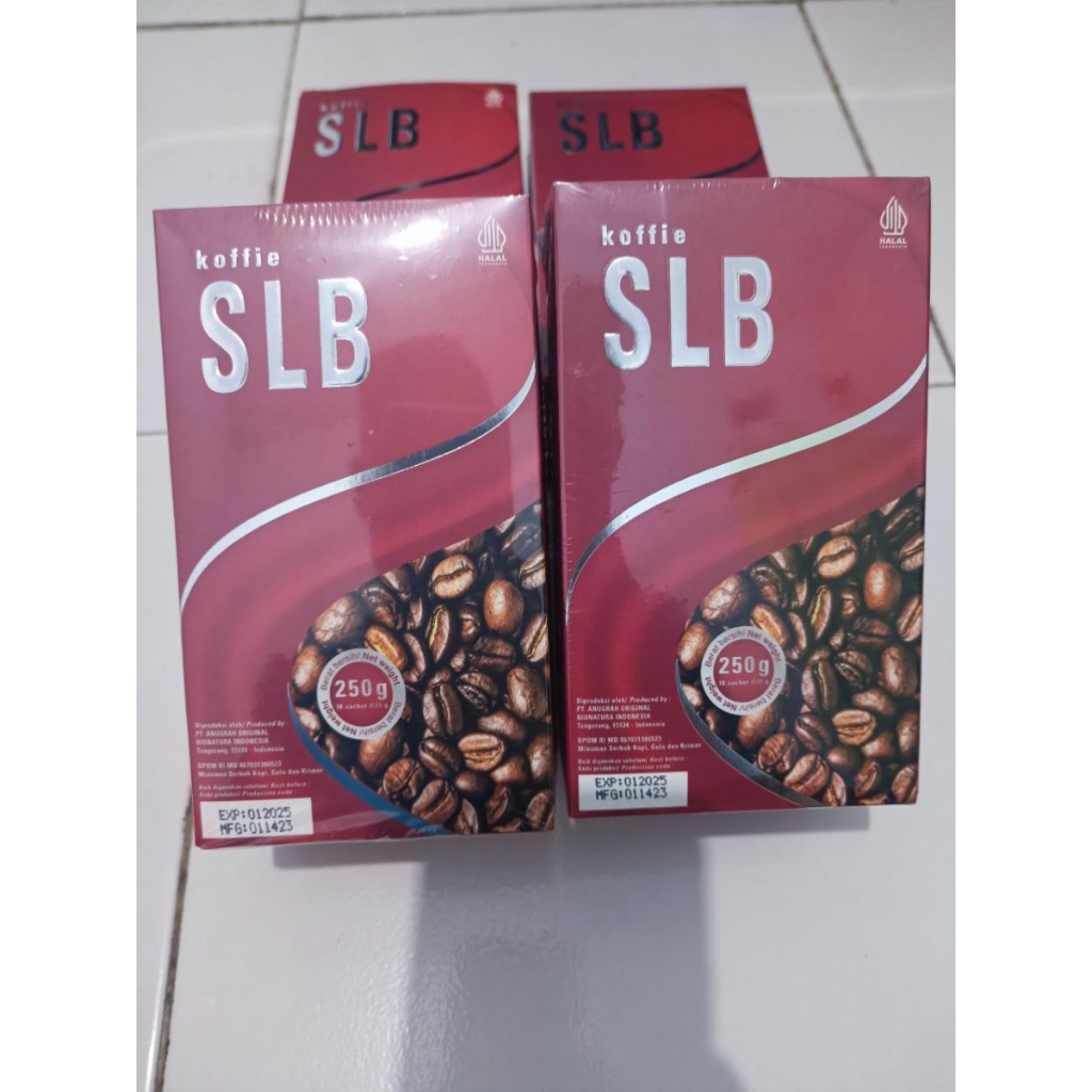 Jual Kopi SLB Original 1 Box (10 Sachet) Kopi Tempur, Kuat dan Tahan