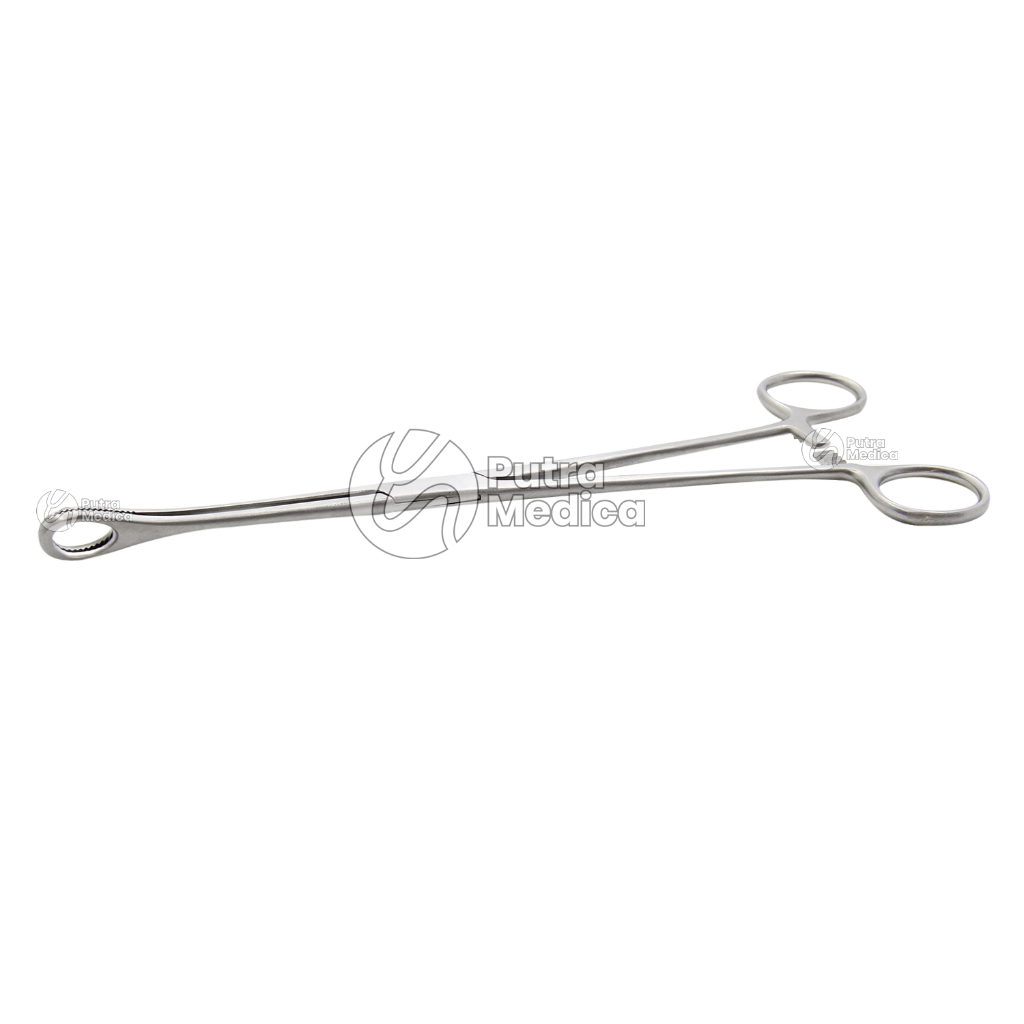 Jual Venser Klem Lurus 25cm Ringtang Foerster Sponge Holding Forceps Korentang Instrumen 