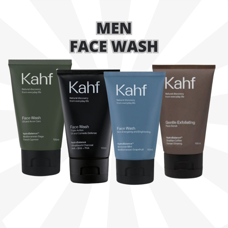 Jual KAHF Face Wash Sabun Wajah Pria 100ml Skin Energizing And