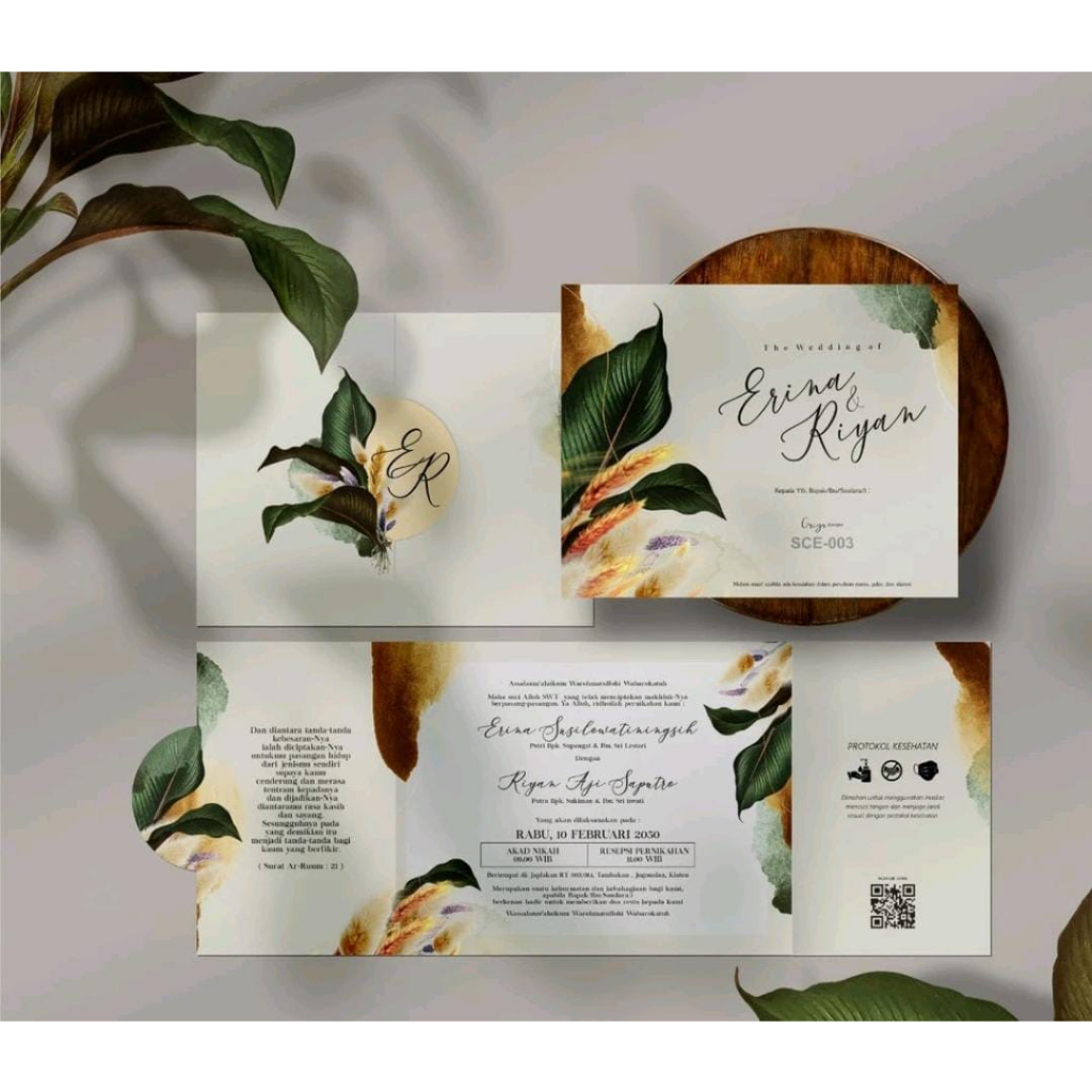 Jual Undangan Softcover Undangan Nikah Blangko Undangan Undangan
