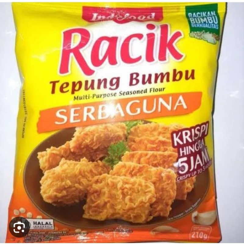 Jual Indofood Tepung Tempe Krispy Racik Serbaguna 210gram Shopee