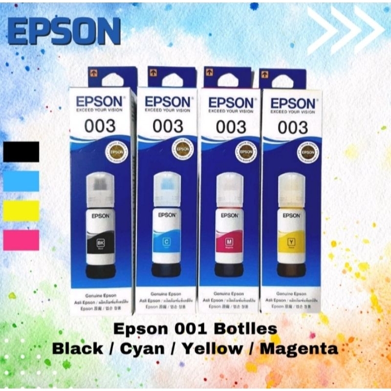 Jual Tinta Epson 003 For Printer Printer L1110 L3110 L3150 L5190 L3100