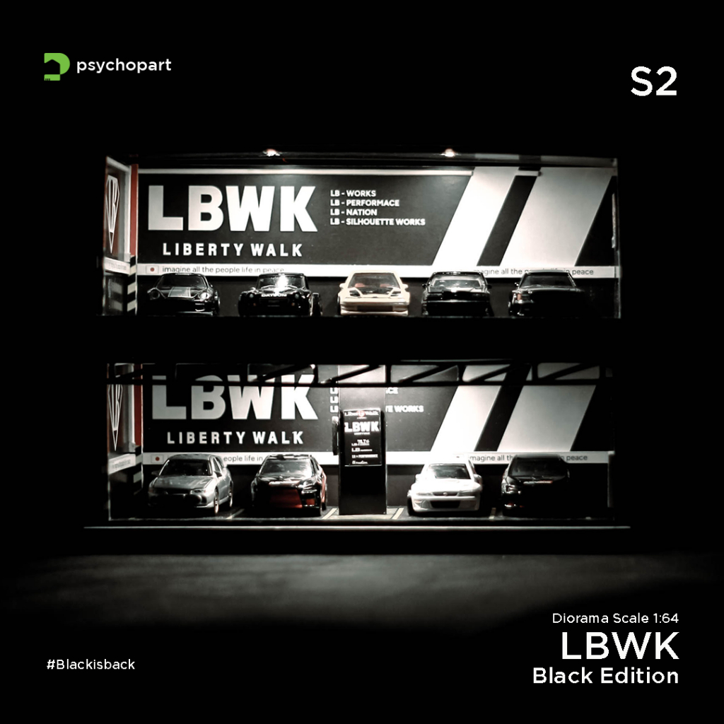 Jual Diorama Basement LBWK Black Edition Skala 64 | Shopee Indonesia