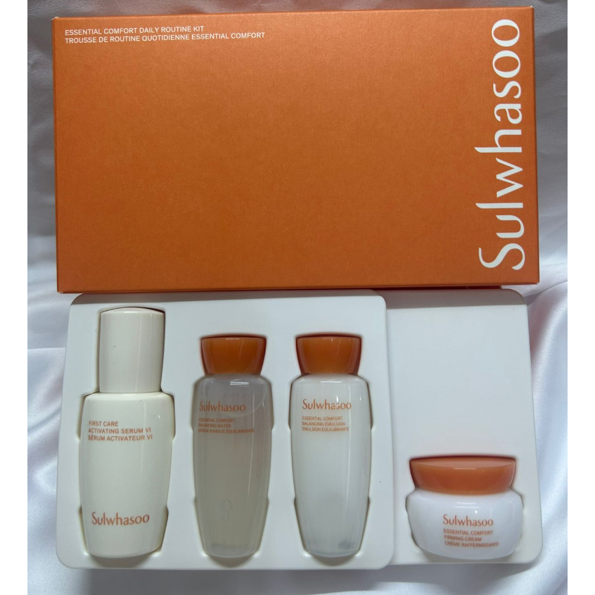 Jual Sulwhasoo - Essential Comfort Daily Routine Kit isi 4 item ...