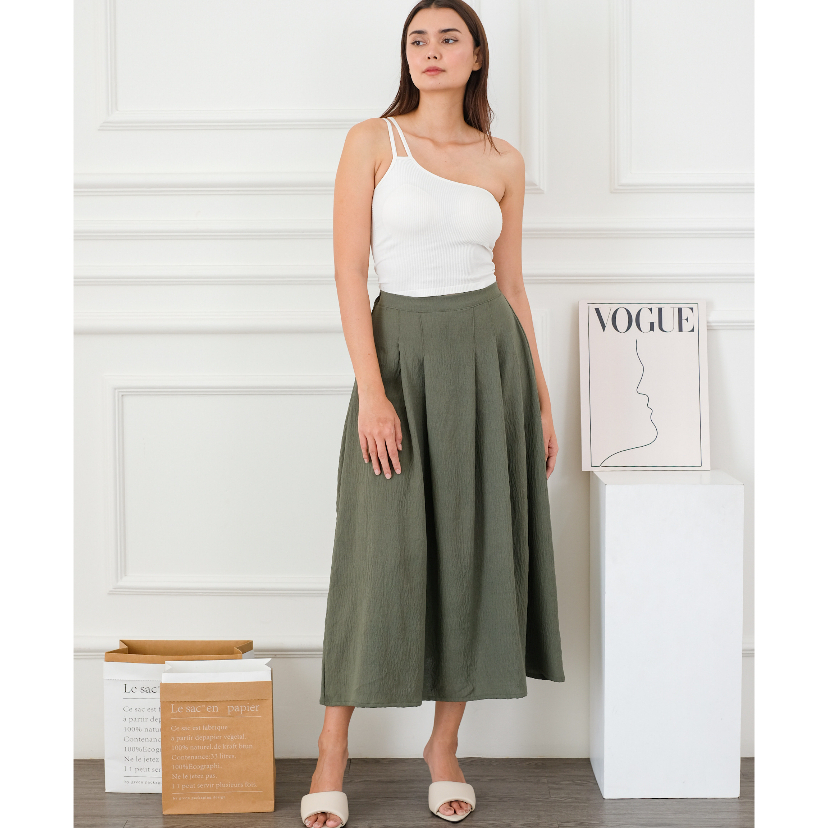 Jual Rok korean panjang style kekinian model A Z128 | Shopee Indonesia