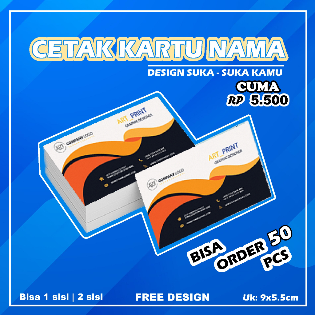 Jual kartu nama custom Cetak Kartu Nama Cetak Kartu Nama Business