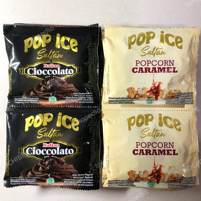 Jual POP ICE SULTAN ITALIAN SULTAN POPCORN CARAMEL Shopee Indonesia