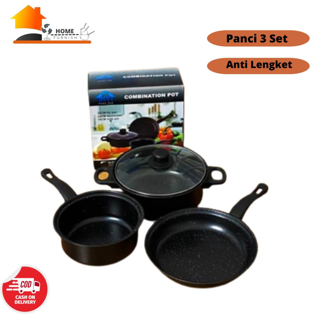 Panci Anti-Lengket Set