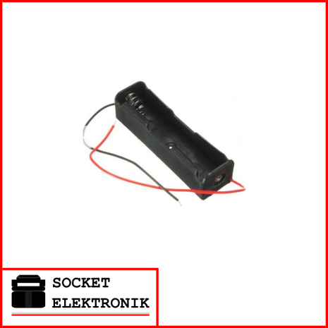 Jual Socket Baterai Holder 18650. Socket Baterai 3.7V. | Shopee Indonesia