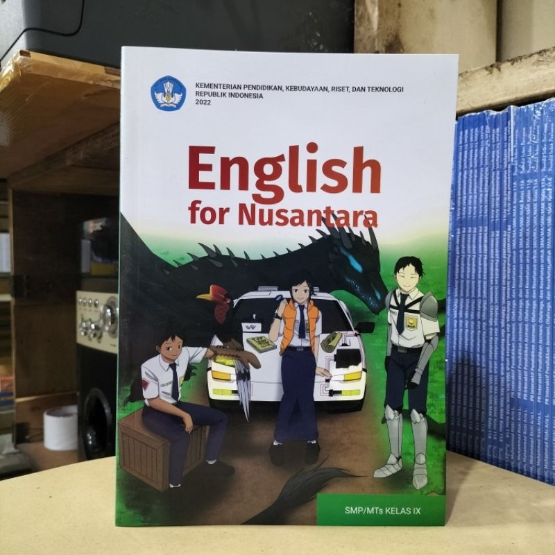 Jual BUKU PAKET BAHASA INGGRIS KELAS 9 SMP KURIKULUM MERDEKA 2022