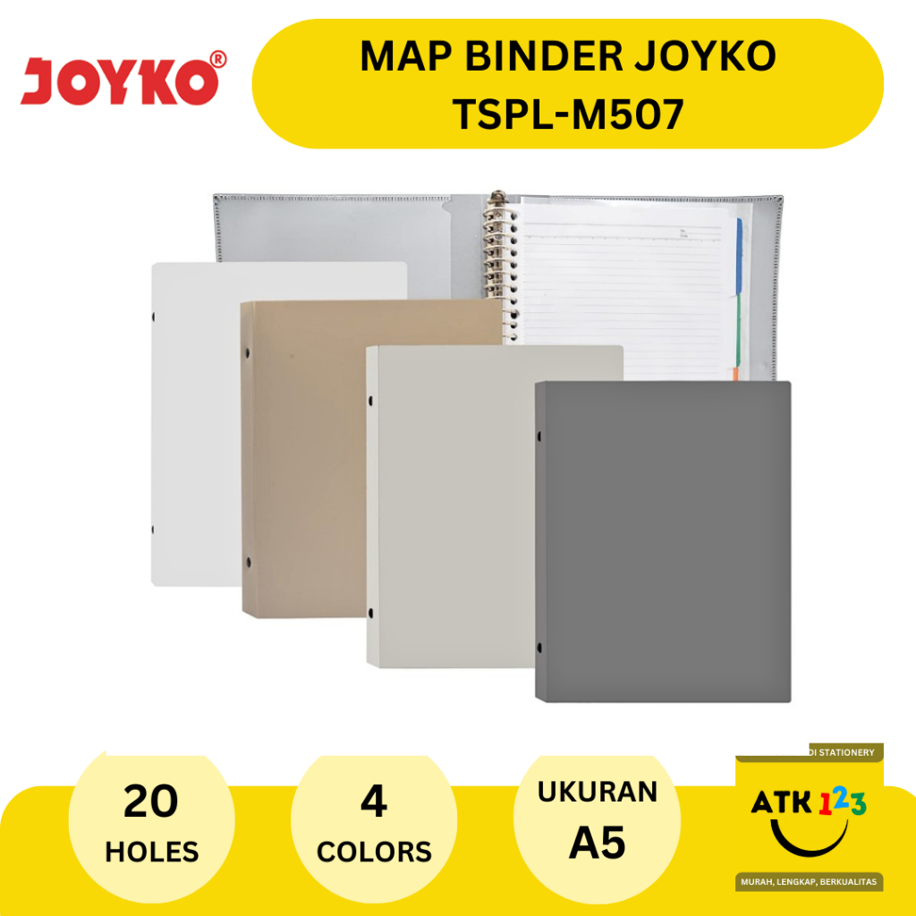 Jual Map Binder Note Merk Joyko A5TSPLM507 Binder Kuliah Note