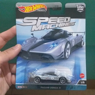 Hot Wheels Car Culture Pagani Zonda R Die-Cast Model Car - 1:64 Scale, 7cm, Premium HKC42