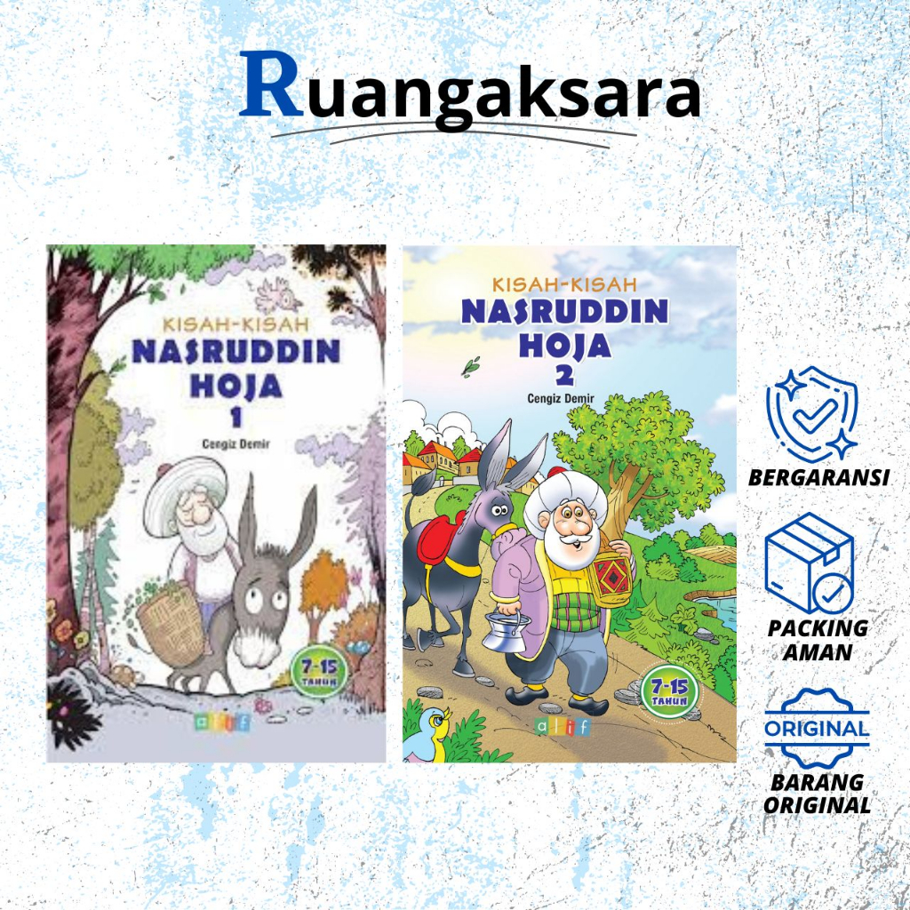 Jual Buku Kisah Kisah Nasruddin Hoja 1 And 2 Shopee Indonesia