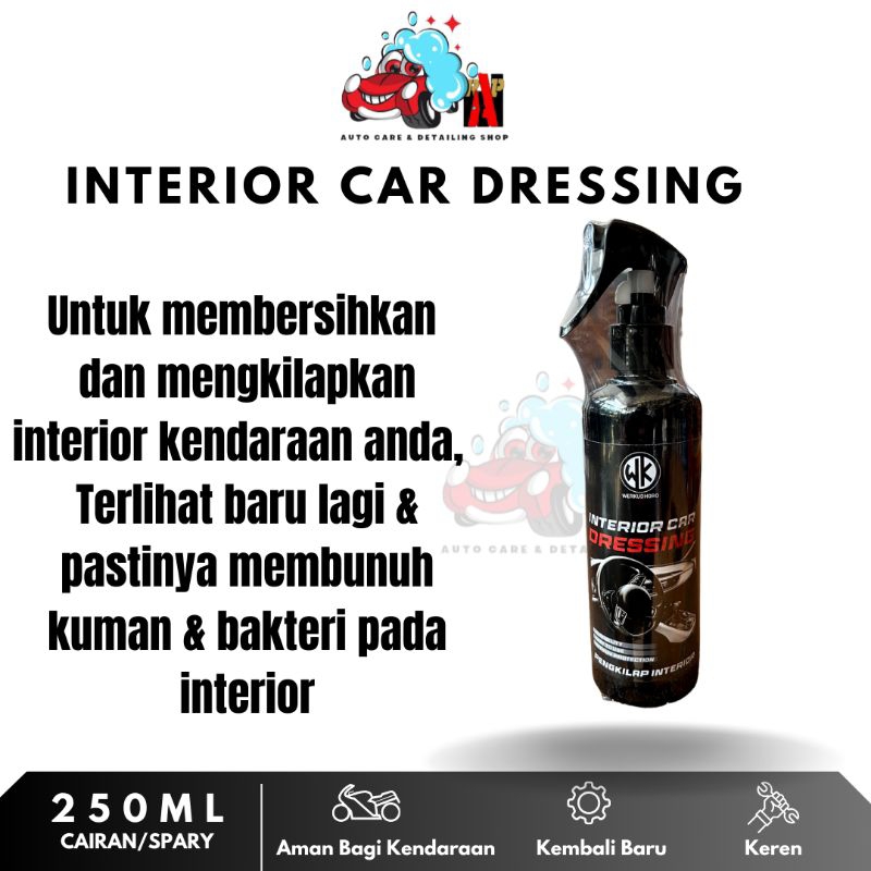 Jual Interior car dressing Pengkilap Interior Kendaraan Jok Stir