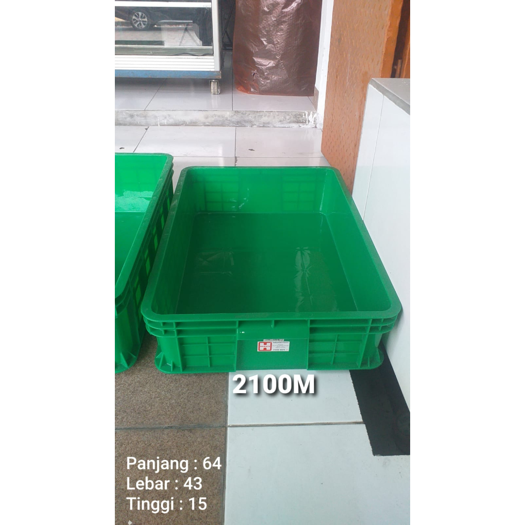 Jual Keranjang Industri Keranjang Container Rapat Hijau - HANATA ...