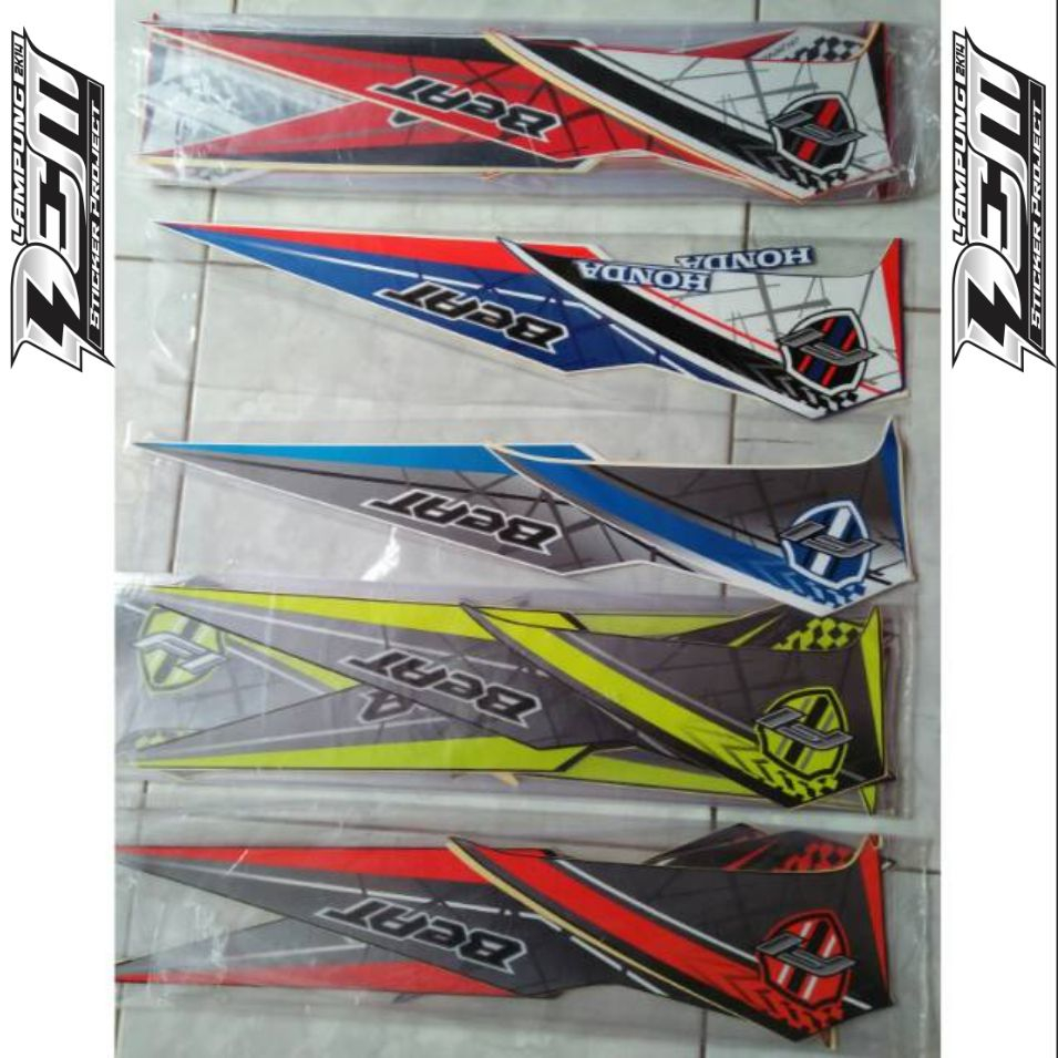 Jual Stiker Striping Honda Beat F1 Esp 2016 2017 Stiker List Motor