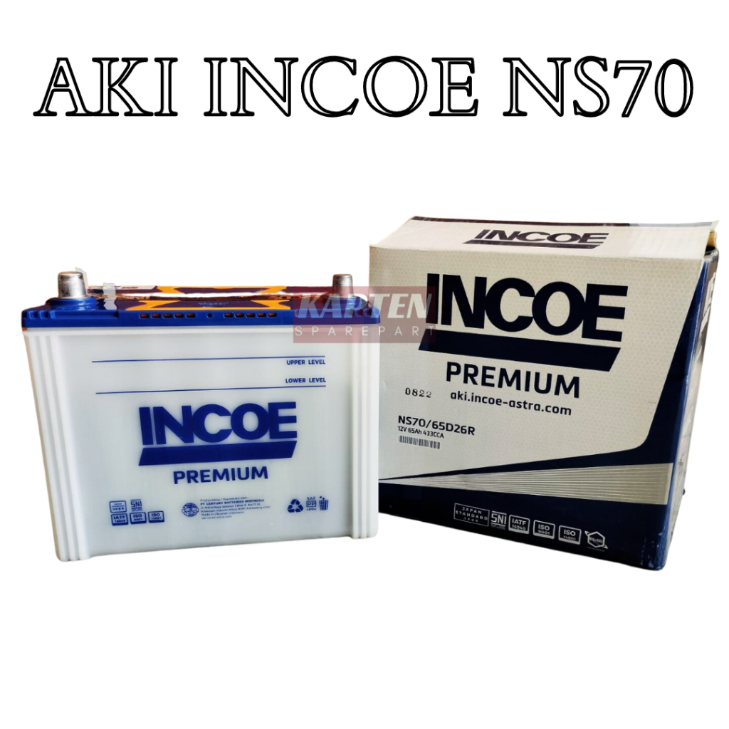 Jual Aki Mobil Incoe Premium NS70 Hino, Colt Diesel, MU-X, Fuso INPR