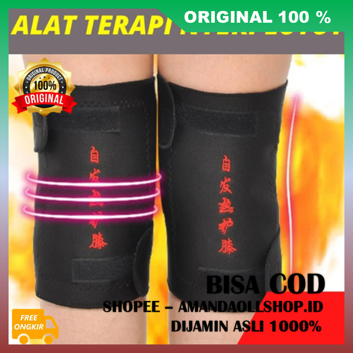 Jual Sabuk Terapi Lutut Magnetik Sabuk Terapi Penghangat Lutut TCARE ...