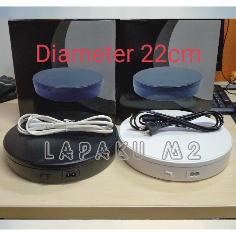 Jual Stand Display Putar/Tatakan Figure Rotating Display Diameter 22cm ...
