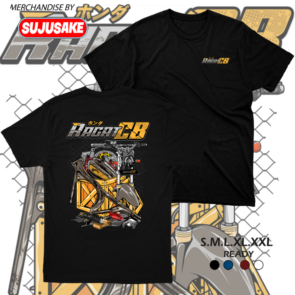 Jual Baju Kaos Atasan Pria Wanita Cewek Cowok Motor Honda Cb Nyebe