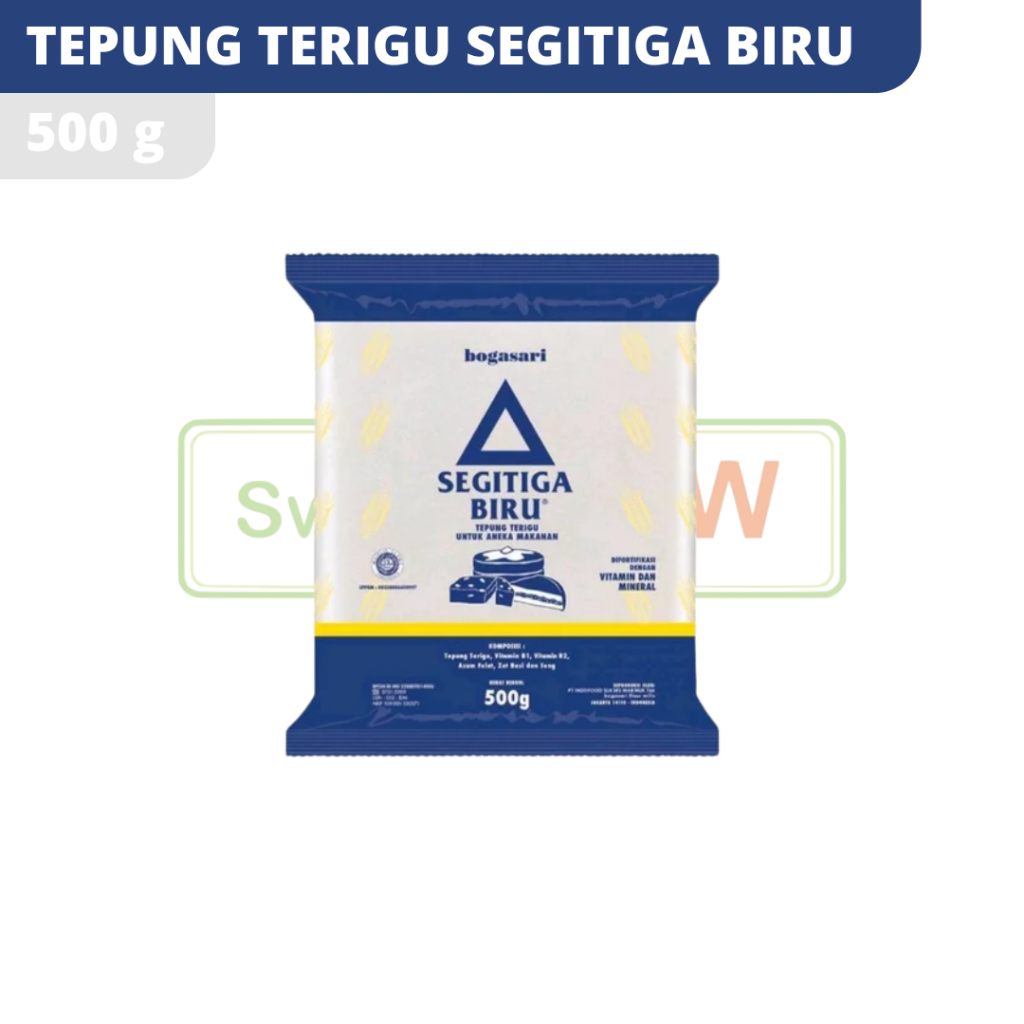 Jual TEPUNG TERIGU SEGITIGA BIRU 500g | Shopee Indonesia