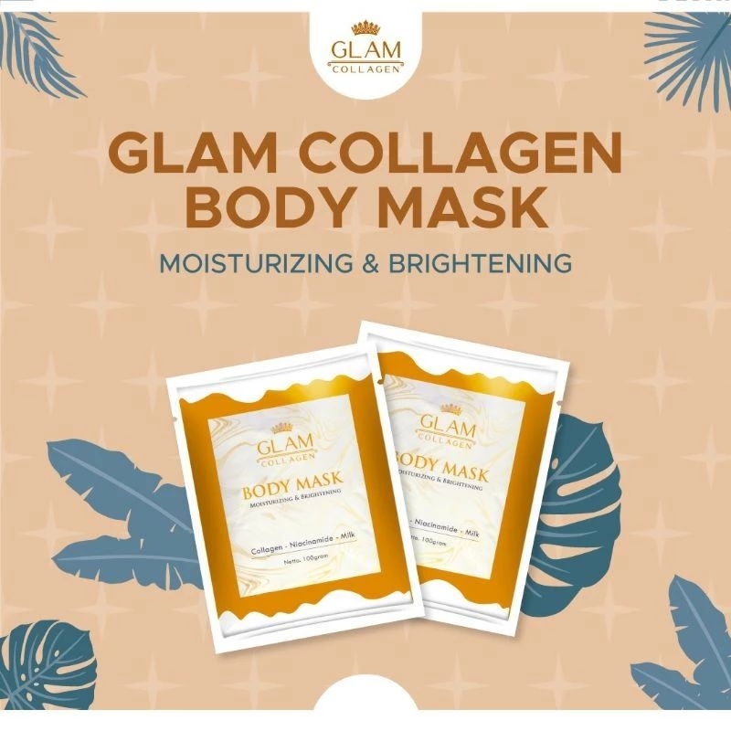 Jual Glam Collagen Body Mask (BPOM) Shopee Indonesia
