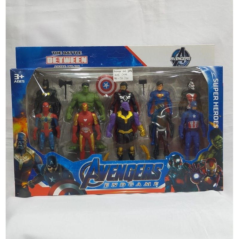Jual Mainan miniatur avanger 10pcs | Shopee Indonesia