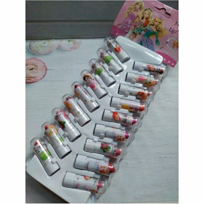 Jual lipstik anak/lipstik mini (harga untuk 36pcs) | Shopee Indonesia