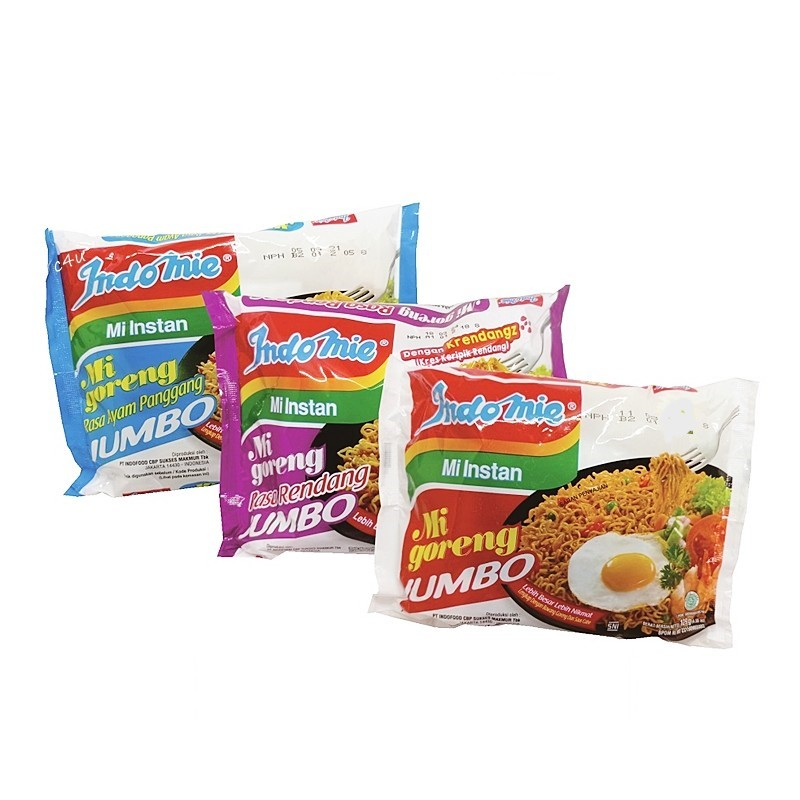 Jual Indomie Goreng Jumbo / Mie Instant Rasa Ayam Panggang (Biru ...